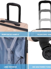 Flight Knight Medium Check-In and Small Carry On Bubble Hardcase Travel Suitcase Set of 2 - Image 5 of 7