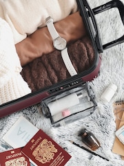 Flight Knight Medium and Large Check-In Hold Luggage Hardcase Travel Suitcases Set Of 2 - Image 6 of 7