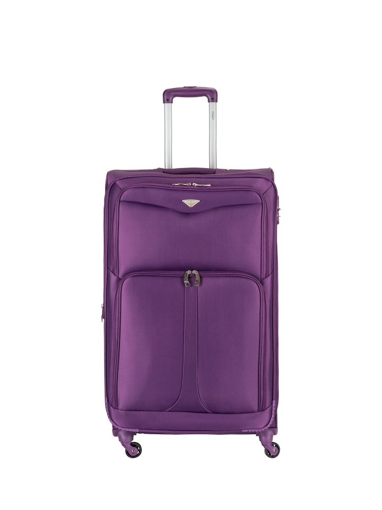 Flight Knight Medium Check-In and Small Carry On Soft Case Travel Suitcases Set Of 2 - Image 2 of 6