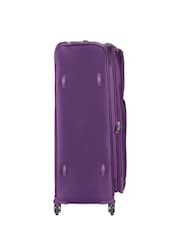 Flight Knight Medium Check-In and Small Carry On Soft Case Travel Suitcases Set Of 2 - Image 4 of 6