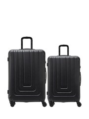 Flight Knight Medium Check-In and Small Carry On Bubble Hardcase Travel Suitcase Set of 2 - Image 1 of 7
