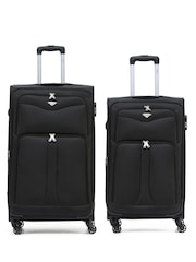 Flight Knight Medium Check-In and Small Carry On Soft Case Travel Suitcases Set Of 2 - Image 1 of 1