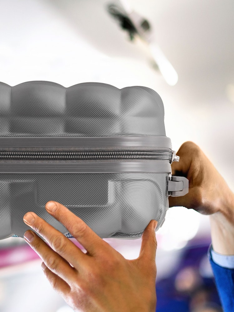 Flight Knight Set Of 2 Large Check-In & Small Carry-On Bubble Hardcase Travel Suitcase - Image 8 of 8