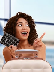 Flight Knight Set Of 2 Large Check-In & Small Carry-On Bubble Hardcase Travel Suitcase - Image 6 of 7