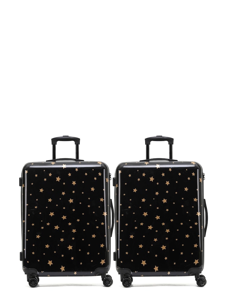 Flight Knight Set Of 2 Large Check-In Hold Luggage Hardcase Travel Flight Knight Suitcases - Image 1 of 1