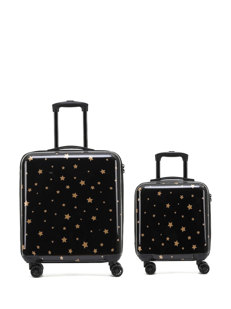 Flight Knight Medium and Large Check-In Hold Luggage Hardcase Travel Suitcases Set Of 2 - Image 1 of 8