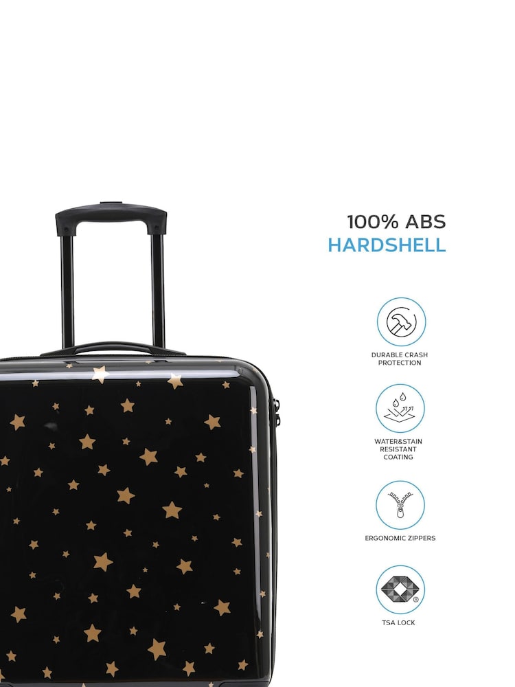 Flight Knight Medium and Large Check-In Hold Luggage Hardcase Travel Suitcases Set Of 2 - Image 2 of 8
