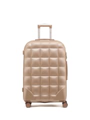 Flight Knight Set Of 2 Large Check-In & Small Carry-On Bubble Hardcase Travel Black Suitcase - Image 3 of 10