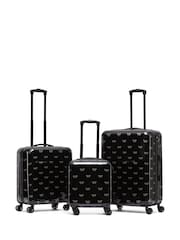 Flight Knight Medium and Large Check-In Hold Luggage Hardcase Travel Suitcases Set Of 2 - Image 2 of 7