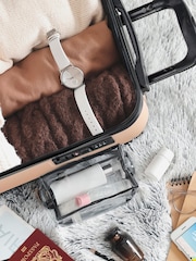 Flight Knight Medium and Large Check-In Hold Luggage Hardcase Travel Suitcases Set Of 2 - Image 2 of 7