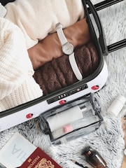Flight Knight Medium and Large Check-In Hold Luggage Hardcase Travel Suitcases Set Of 2 - Image 4 of 8