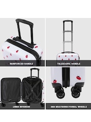 Flight Knight Medium and Large Check-In Hold Luggage Hardcase Travel Suitcases Set Of 2 - Image 6 of 8