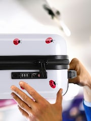 Flight Knight Medium and Large Check-In Hold Luggage Hardcase Travel Suitcases Set Of 2 - Image 8 of 8