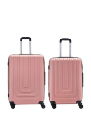 Flight Knight Medium Check-In and Small Carry On Bubble Hardcase Travel Suitcase Set of 2 - Image 1 of 1