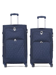 Flight Knight Medium Check-In and Small Carry On Soft Case Travel Suitcases Set Of 2 - Image 1 of 7
