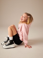 Black Extra Chunky Lace-Up With Zip Trainers - Image 1 of 9