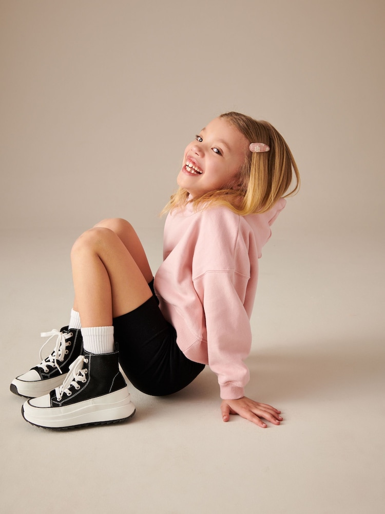Negro - Zapatillas muy anchas con cordones y cremallera - Imagen 1 de 9 Negro - Zapatillas muy anchas con cordones y cremallera - Imagen 1 de 9