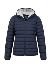 Mountain Warehouse Blue Seasons Womens Water Resistant Faux Fur Lined Padded Jacket - Image 2 of 6
