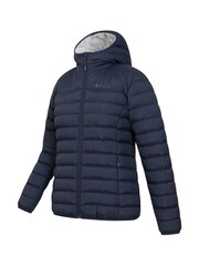 Mountain Warehouse Blue Seasons Womens Water Resistant Faux Fur Lined Padded Jacket - Image 5 of 6