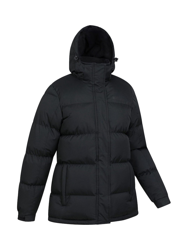 Mountain Warehouse Black Snow Womens Water Resistant Padded Jacket - Image 2 of 4