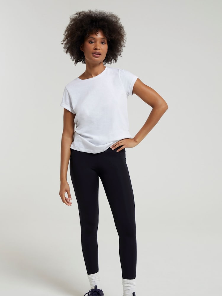 Mountain Warehouse Black Blackout Womens High Waisted Leggings - Image 2 of 6