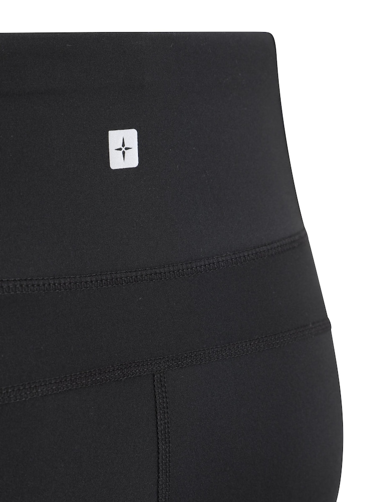 Mountain Warehouse Black Blackout Womens High Waisted Leggings - Image 6 of 6