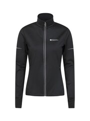 Mountain Warehouse Black Shift Womens Water Resistant Full Zip Cycling Jacket - Image 1 of 6