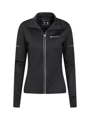 Mountain Warehouse Black Shift Womens Water Resistant Full Zip Cycling Jacket - Image 3 of 6