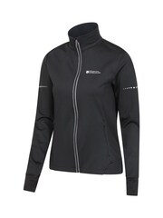 Mountain Warehouse Black Shift Womens Water Resistant Full Zip Cycling Jacket - Image 5 of 6