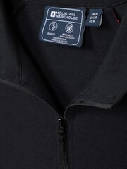 Mountain Warehouse Black Womens Bamboo Thermal Zip Neck Top - Image 5 of 5