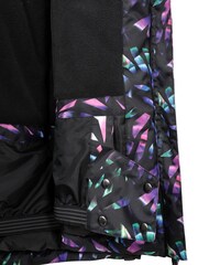 Mountain Warehouse Light Blue Dawn II Womens Printed Fleece Lined Snow Ski Jacket - Image 4 of 5