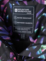 Mountain Warehouse Light Blue Dawn II Womens Printed Fleece Lined Snow Ski Jacket - Image 5 of 5