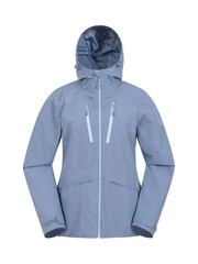 Mountain Warehouse Blue Tokyo Womens Waterproof Jacket - Image 1 of 1
