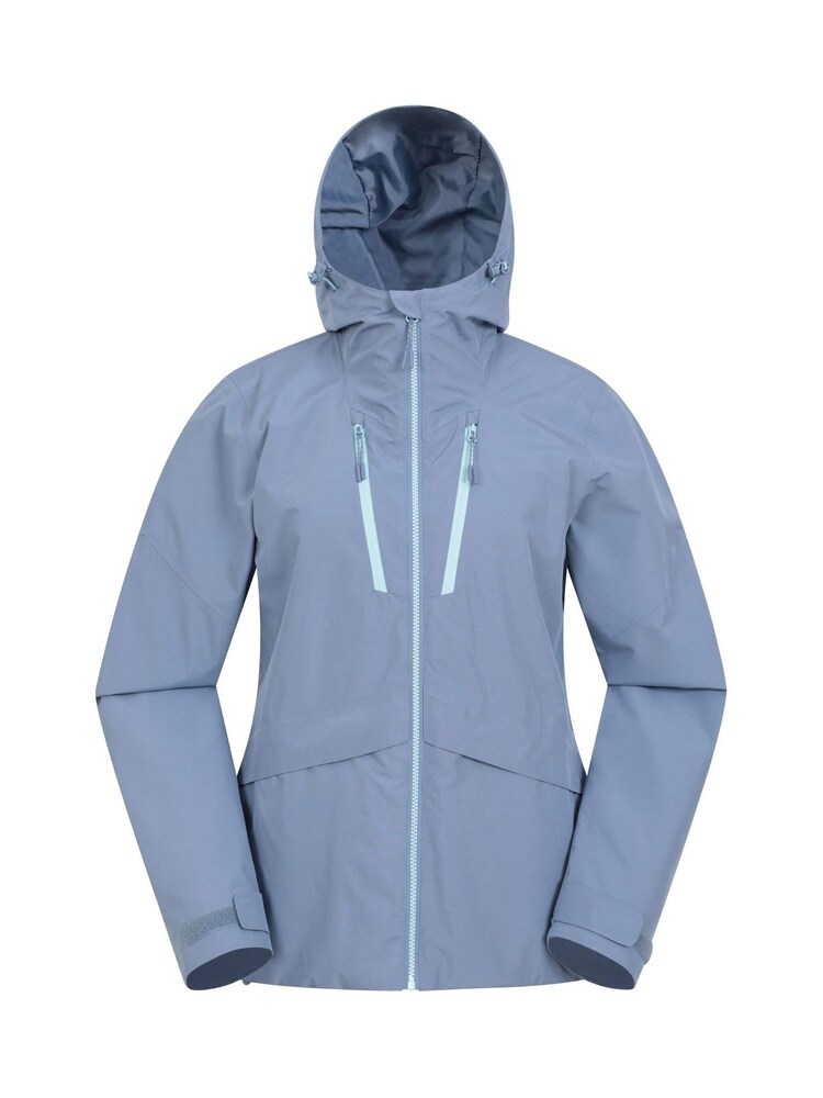 Mountain Warehouse Blue Tokyo Womens Waterproof Jacket - Image 1 of 1