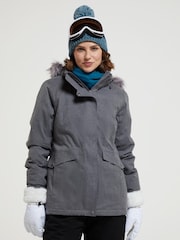 Mountain Warehouse Grey Snow II Womens Waterproof Ski Coat - Image 1 of 7