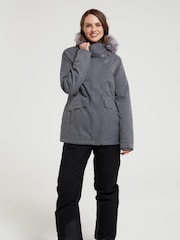 Mountain Warehouse Grey Snow II Womens Waterproof Ski Coat - Image 3 of 7
