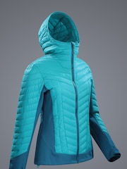 Mountain Warehouse Blue Ultra Siurana Womens Water Resistant Insulated Jacket - Image 1 of 2