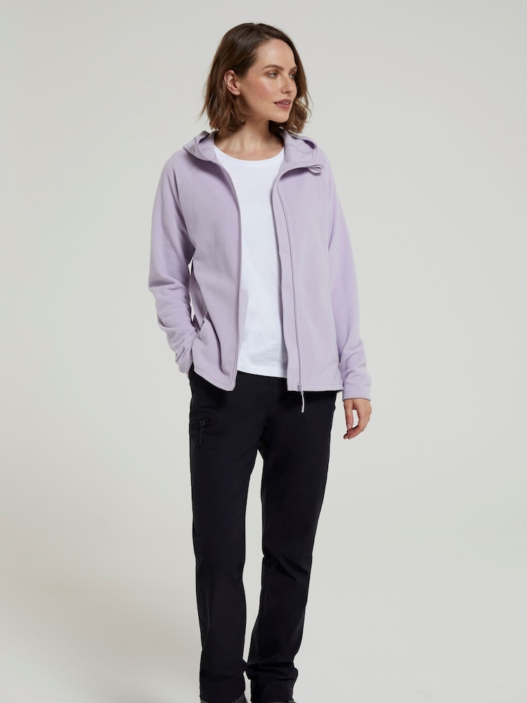 Chaqueta polar con capucha de mujer Camber de Mountain Warehouse - Imagen 2 de 4