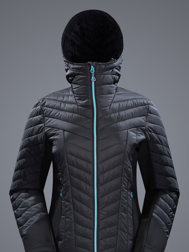 Mountain Warehouse Black Ultra Siurana Womens Water Resistant Insulated Jacket - Image 1 of 3