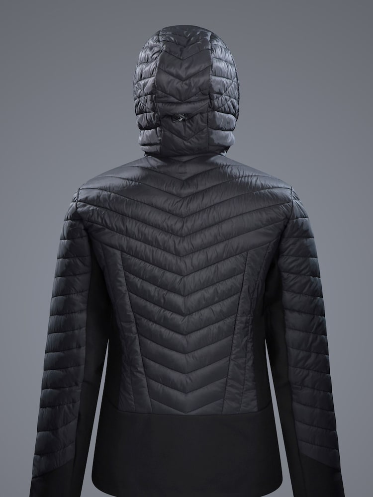Mountain Warehouse Black Ultra Siurana Womens Water Resistant Insulated Jacket - Image 2 of 3
