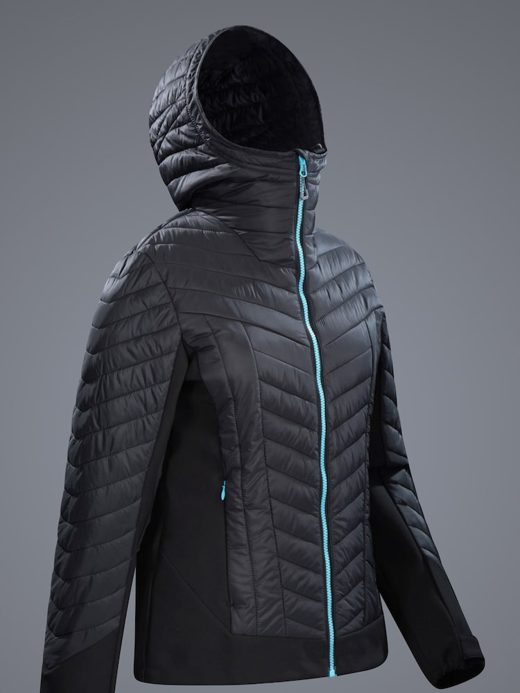 Mountain Warehouse Black Ultra Siurana Womens Water Resistant Insulated Jacket - Image 3 of 3