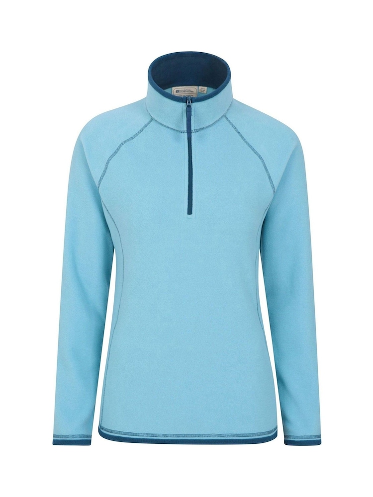 Mountain Warehouse Aqua Blue Womens Montana Half Zip Fleece - Image 2 of 4