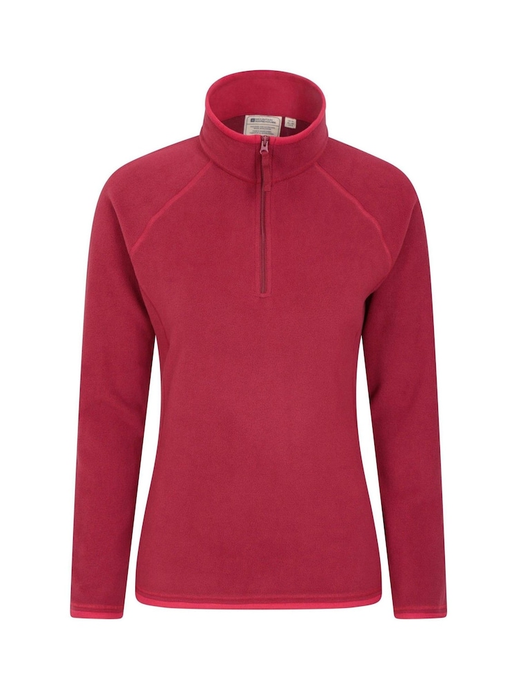 Mountain Warehouse Red Womens Montana Half Zip Fleece - Image 1 of 4