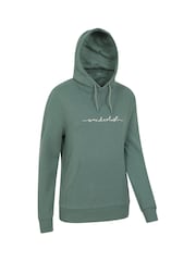 Mountain Warehouse Green Wanderlust Embroidered Womens Hoodie - Image 3 of 5