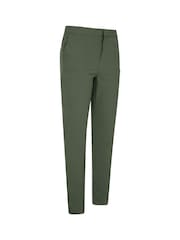 Mountain Warehouse Green Womens Kesugi Slim Stretch Water Resistant Trekking Trousers - Image 1 of 5
