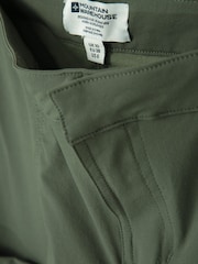 Mountain Warehouse Green Womens Kesugi Slim Stretch Water Resistant Trekking Trousers - Image 5 of 5