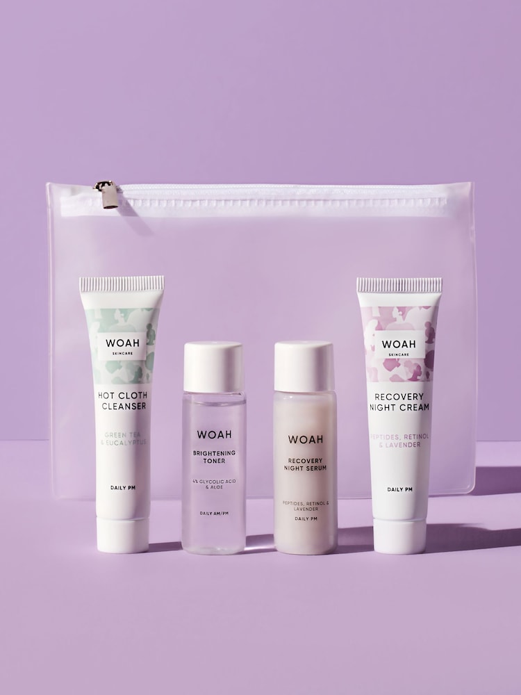 WOAH by Next Restore Mini Skincare Essentials Set - Image 2 of 8