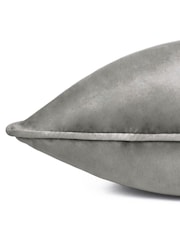 Furn Grey Meridian Velvet Cushion 55 x 55cm Cover 45cm X 45cm - Image 6 of 6