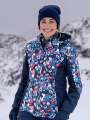 Mountain Warehouse Dawn II Womens Printed Fleece Lined Snow Ski Jacket - Bild 1 von 2