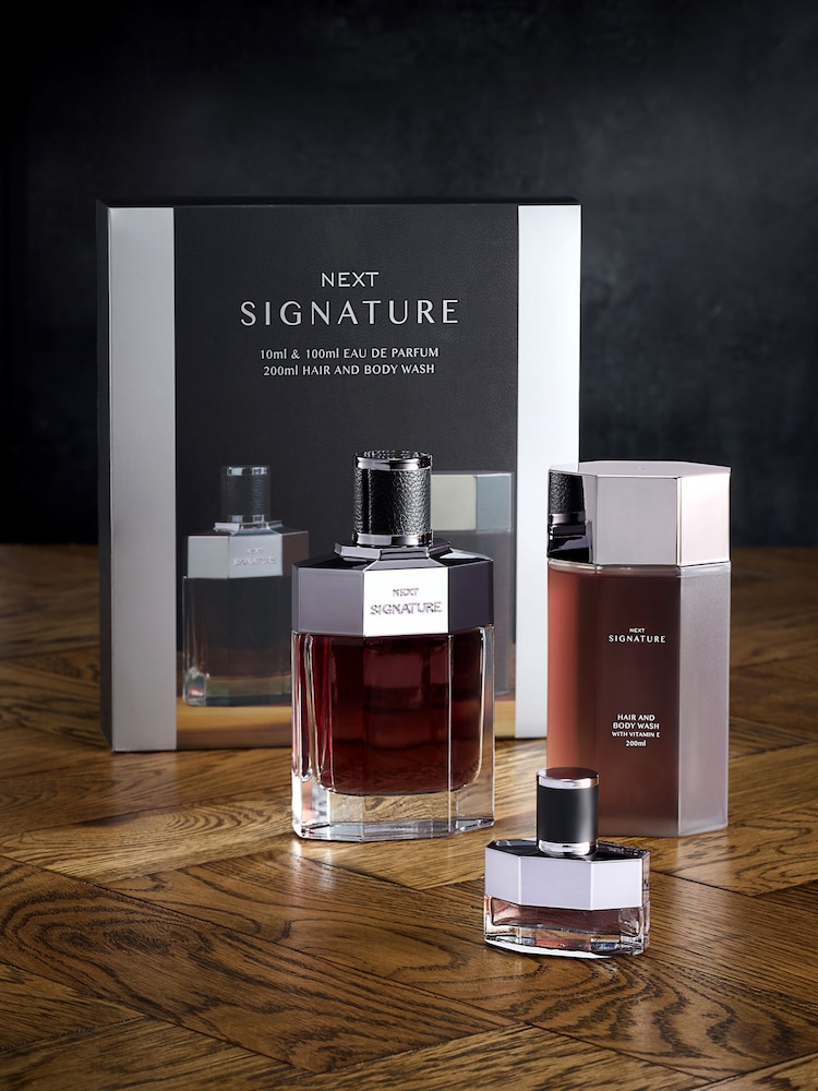 Signature 100ml & 10ml Eau De Parfum and Body Wash Gift Set - Image 1 of 5 Signature 100ml & 10ml Eau De Parfum and Body Wash Gift Set - Image 1 of 5